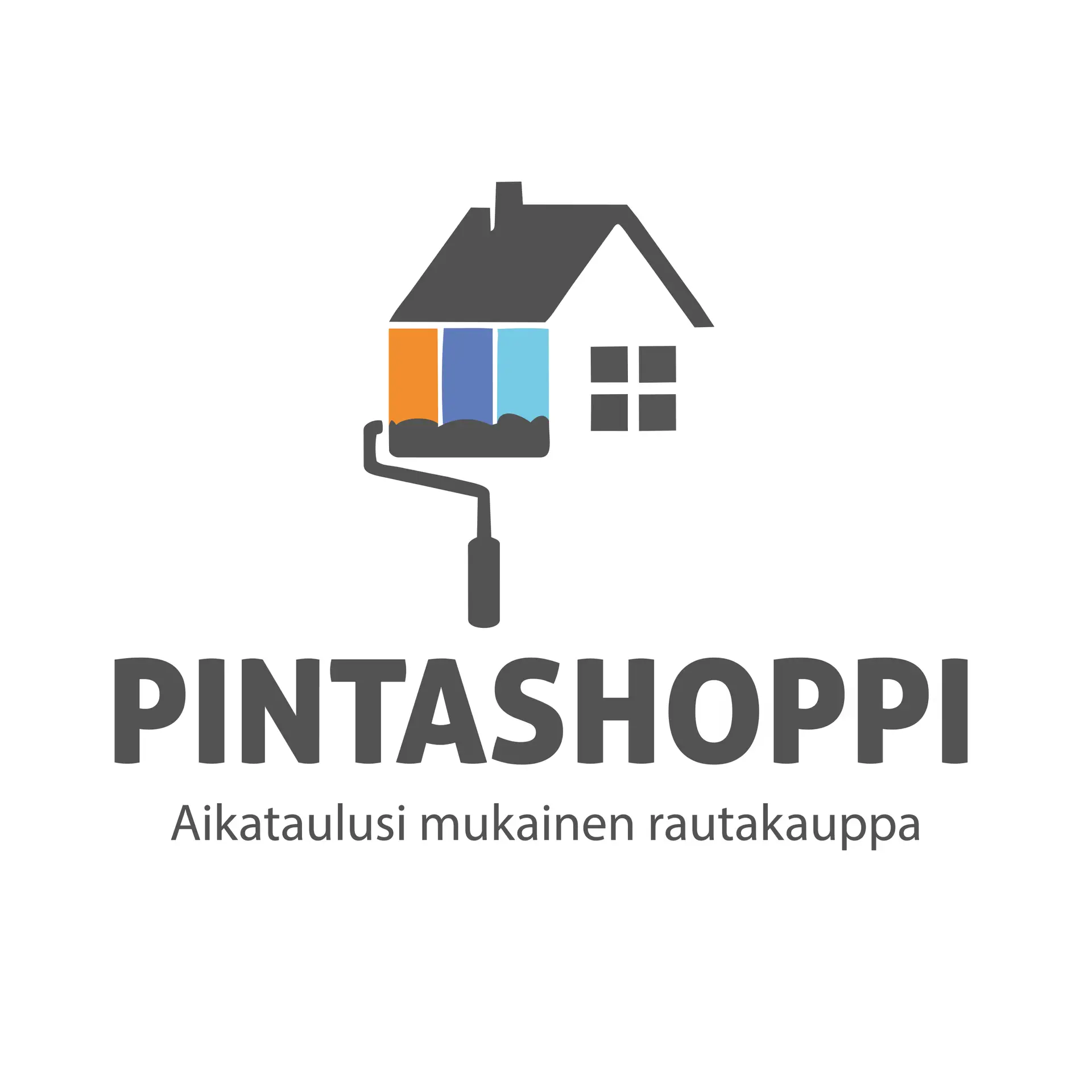 Pintashoppi Logo - aikataulusi mukainen rautakauppa